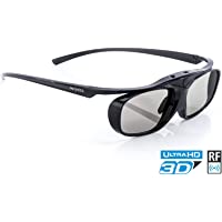 Hi-SHOCK® RF Pro &quot-Black Heaven&quot- | Gafas 3D-RF para proyectores: EPSON®- JVC®- SONY® | compatibles con ELPGS03- EB-W16…